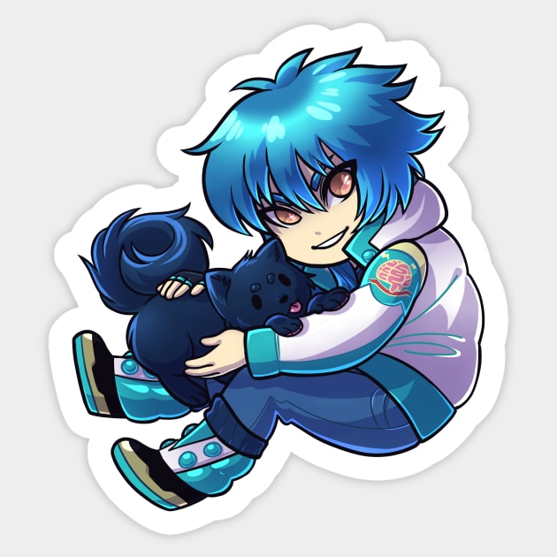 Aoba Sticker by whitekitestrings